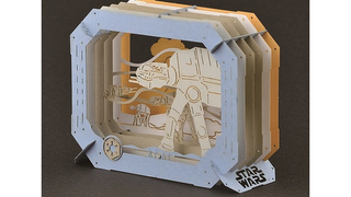 Illustration for article titled These Gorgeous Star Wars Scenes Are 3D Paper Sculptures